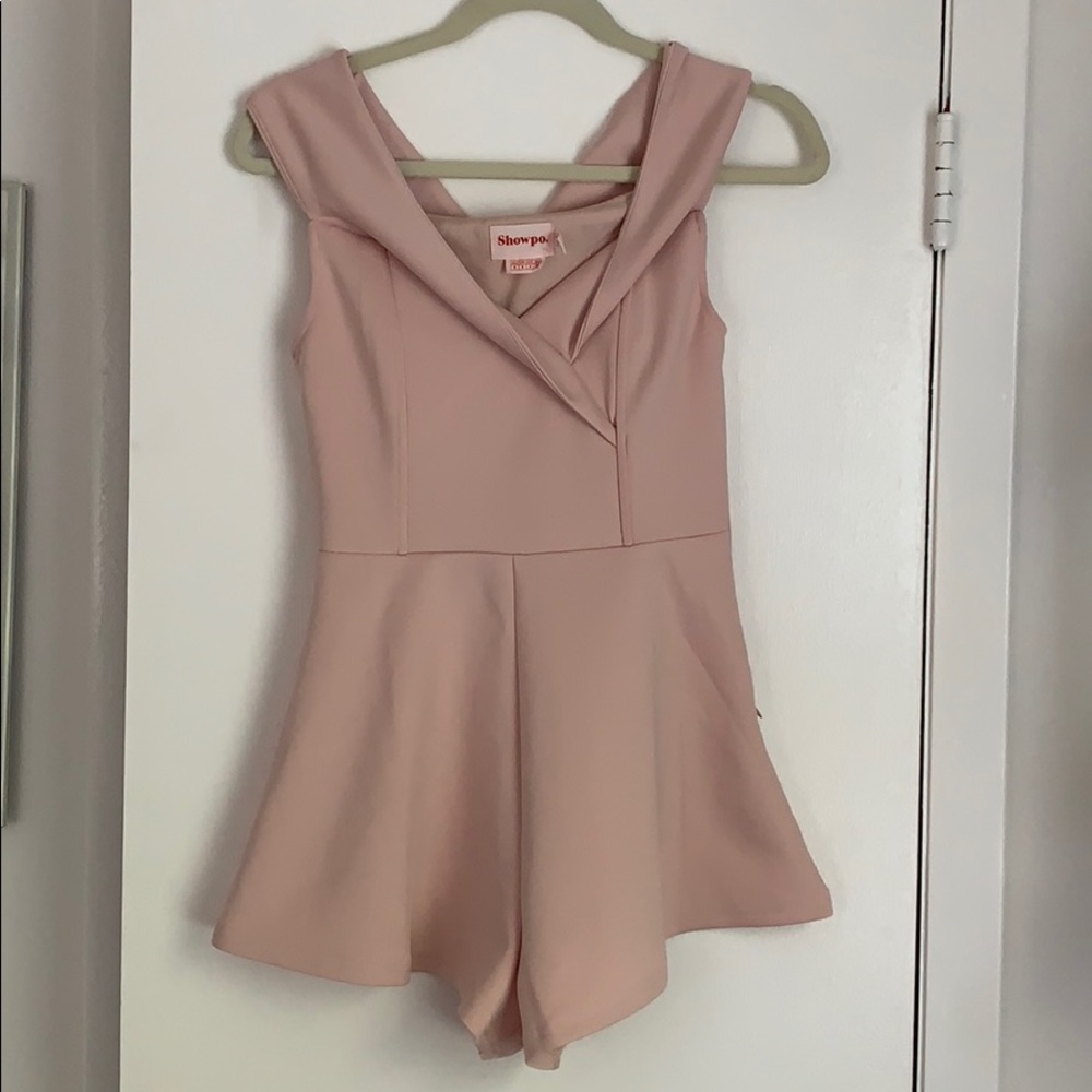 Off the shoulder romper